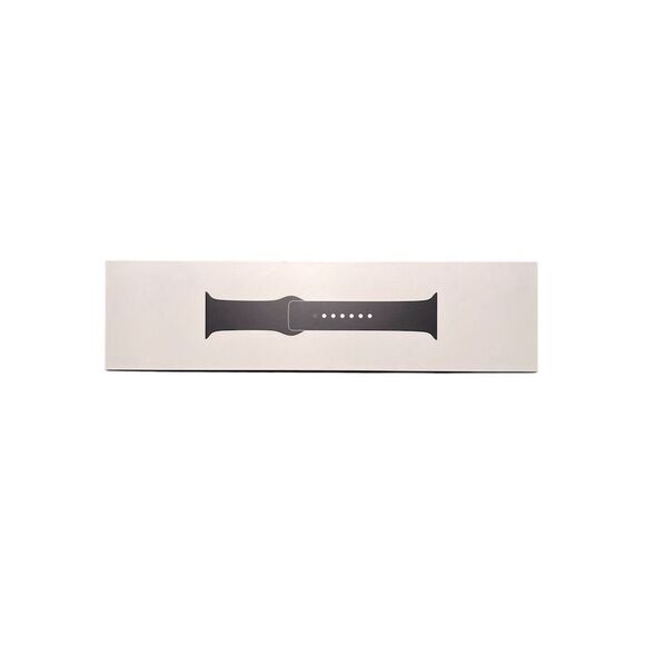 Apple Watch Black Sport Band Two-Piece Strap Unisex S/M M/L - Picture 8 of 9